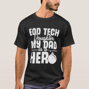 Camiseta Eod Tech do Crachá Mestre de Eliminação de Ordenaç