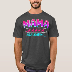 Camiseta Epectável mãe de 2022 carregando mãe grávida Pregn