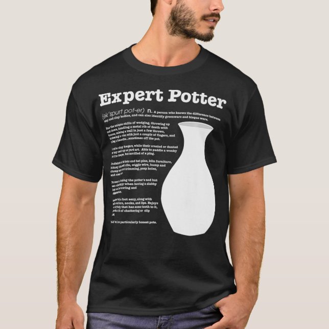 Camiseta Epert Potter Definiu Tee Funny Pottery (Frente)