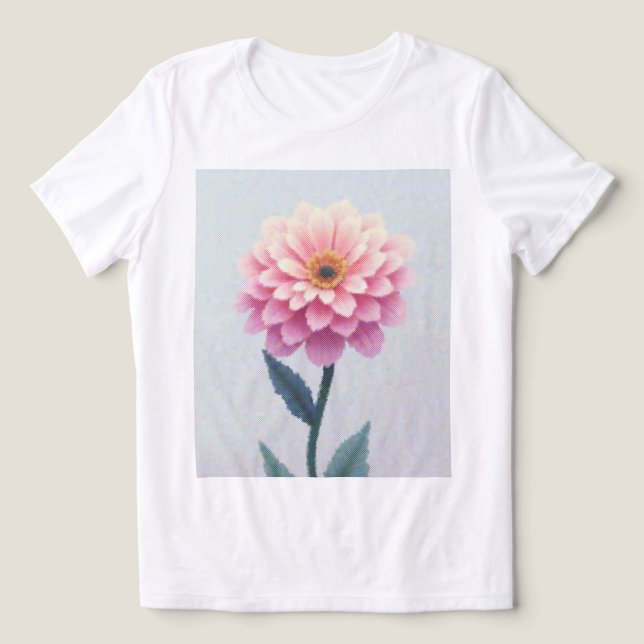 Camiseta Ephemeral Petal Sketch (Design frontal)