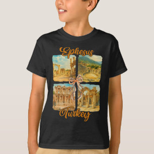 Camiseta Epheso Turquia Viagem Viagem Coquete Epheso Lem