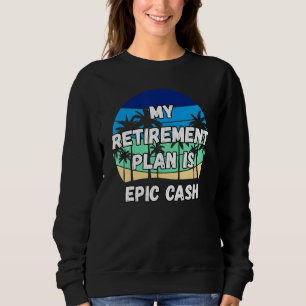 Camiseta Epic Cash Crypto Meu Plano de Aposentadoria É Epic