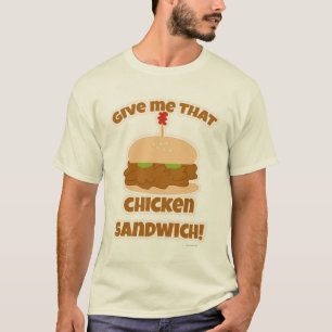 Camiseta Epic Chicken Sandwich Love Slogan