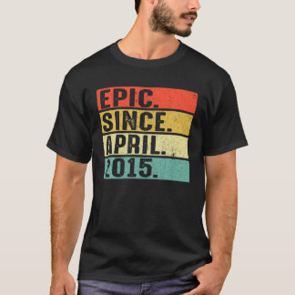 Camiseta Epic Com 7 Anos De Idade Desde Abril De 2015 7 Bir