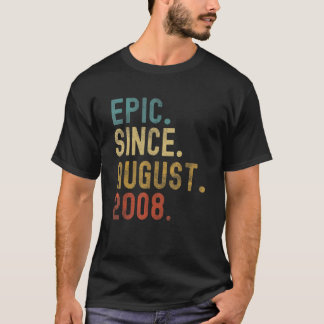 Camiseta Epic De 14 Anos Desde Agosto De 2008 14