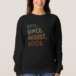 Camiseta Epic De 20 Anos Desde Agosto De 2002 20