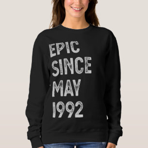 Camiseta Epic De 30 Anos Desde Maio De 1992 aniversário de 