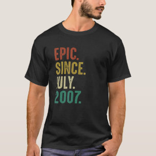 Camiseta Epic De Aniversário De 15 Anos Desde Julho De 2007