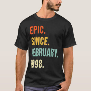 Camiseta Epic De Aniversário De 25 Desde Fevereiro De 1998