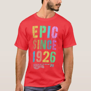 Camiseta EPIC Desde 1926, Awesmpre Rockstar 96th Birthday G