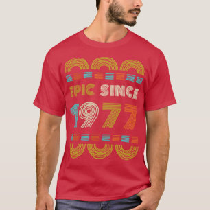 Camiseta Epic Desde 1977, Nascimento Da Família BayGift
