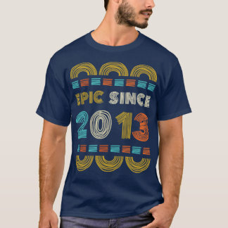 Camiseta Epic Desde 2013 Aniversário Da Família BayGift