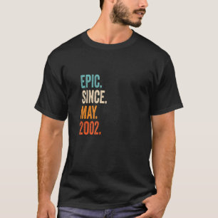Camiseta Epic Desde a aniversário de 21 anos de maio de 200