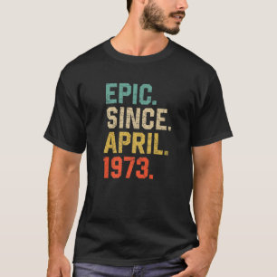 Camiseta Epic Desde Abril De 1964 Homens Mulheres Vintage 5