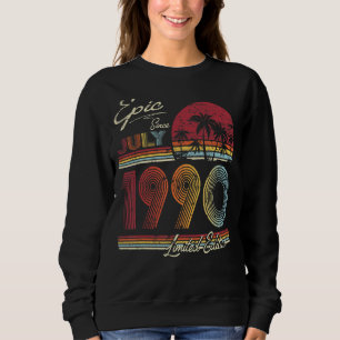 Camiseta Epic Desde Julho De 1990 32 Anos 32 Aniversário