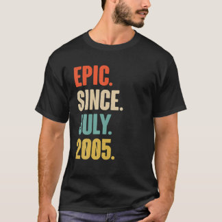 Camiseta Epic Desde Julho De 2005 - 16 De Julho Presente Pa