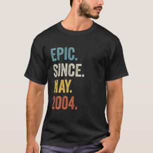 Camiseta Epic Desde Maio De 2004 18º Aniversário