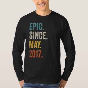 Camiseta Epic Desde O Aniversário De 5 De Maio De 2017