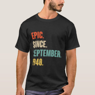 Camiseta Epic Desde O Aniversário De Setembro De 1940 - Pre