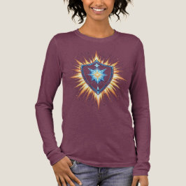 Camiseta Epic Fantasy Shield with Radiant Energy Burst – Ma