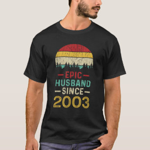 Camiseta Epic Husband Desde Casal De Casamento De 20 De 200