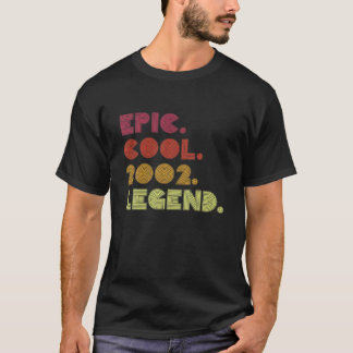 Camiseta Epic Legal 2002 Legenda - 20 Aniversário De 20 Ano