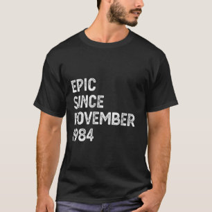 Camiseta Epic Mulheres aniversário de 40 anos desde novembr