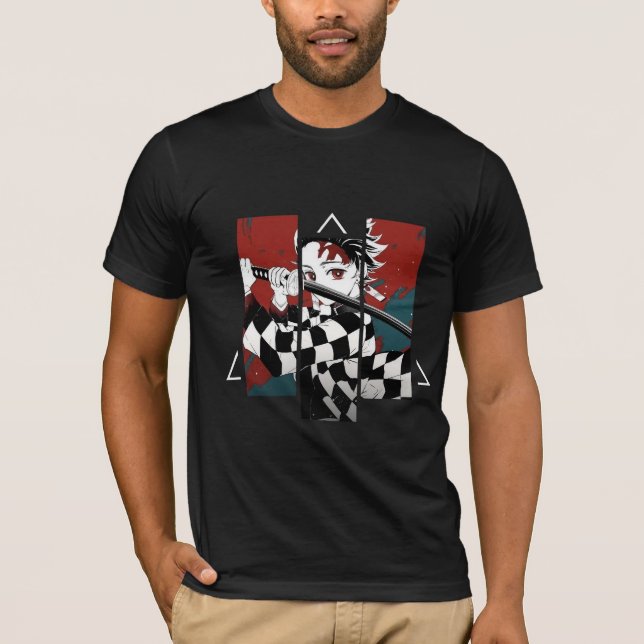 Camiseta Epic Tanjiro Kamado - Herói da Caça Demônio (Frente)