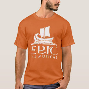 Camiseta Epiche Vintage Musical Frente e Verso Designee fam
