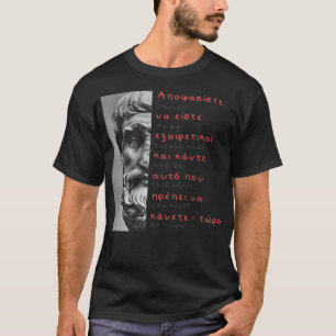 Camiseta Epictetus Cotação Clássica TSirt