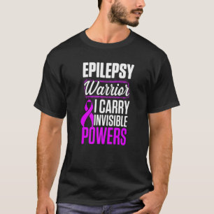 Camiseta Epilepsia Carregar de consciência Extrovertido pel