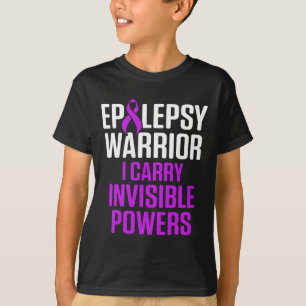 Camiseta Epilepsia Carregar de consciência Extrovertido pel