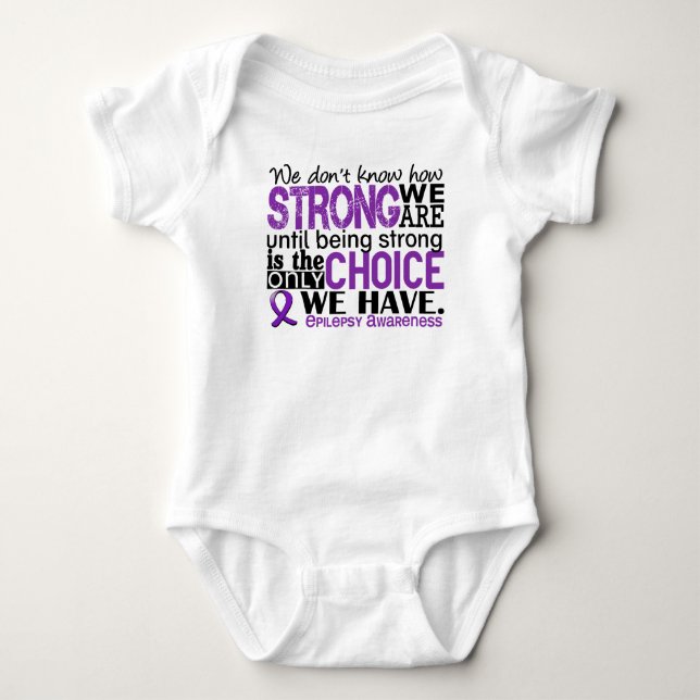 Camiseta Epilepsia como forte nós somos (Frente)