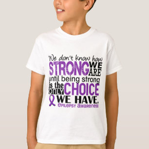 Camiseta Epilepsia como forte nós somos
