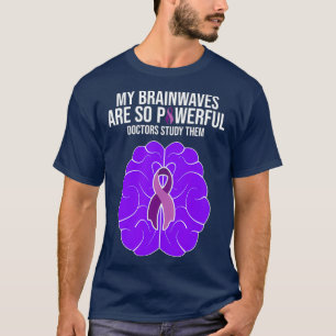 Camiseta Epilepsia Consciência Figurino Minhas Ondas cereb