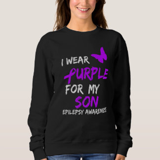 Camiseta Epilepsia Eu Uso Roxo Por Meu Filho Fita