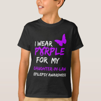 Camiseta Epilepsia Eu Visto Roxo Para A Minha Raposa De Fil