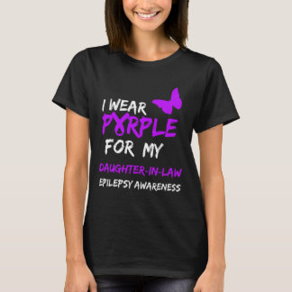 Camiseta Epilepsia Eu Visto Roxo Para A Minha Raposa De Fil