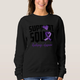 Camiseta Epilepsia Guerreira Suporta Fita Roxa Epilepsia Aw