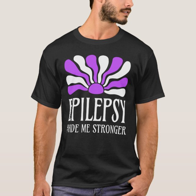 Camiseta Epilepsia Me Tornou Mais Forte (Frente)