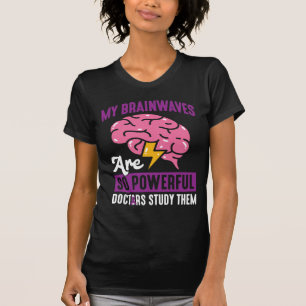 Camiseta Epilepsia Sensibilização para o suporte exclusiv