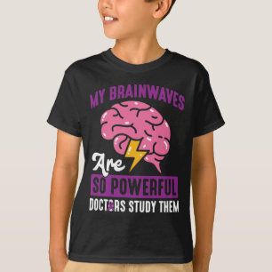 Camiseta Epilepsia Sensibilização para o suporte exclusivo