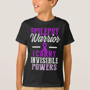 Camiseta Epilepsia Sensibilização Sobrevivência do Guerreir