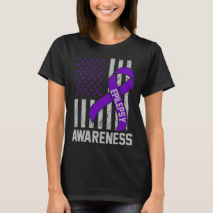 Camiseta Epilepsia Sensibilização Sobrevivência do Guerreir