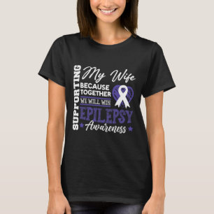 Camiseta Epiléptico Guerreiro e Epilepsia de Fita Roxa Awar