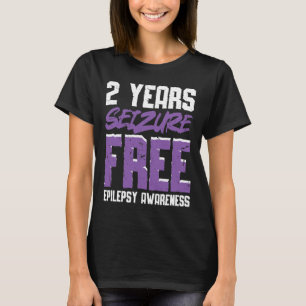 Camiseta Epiléptico Guerreiro e Epilepsia de Fita Roxa Awar
