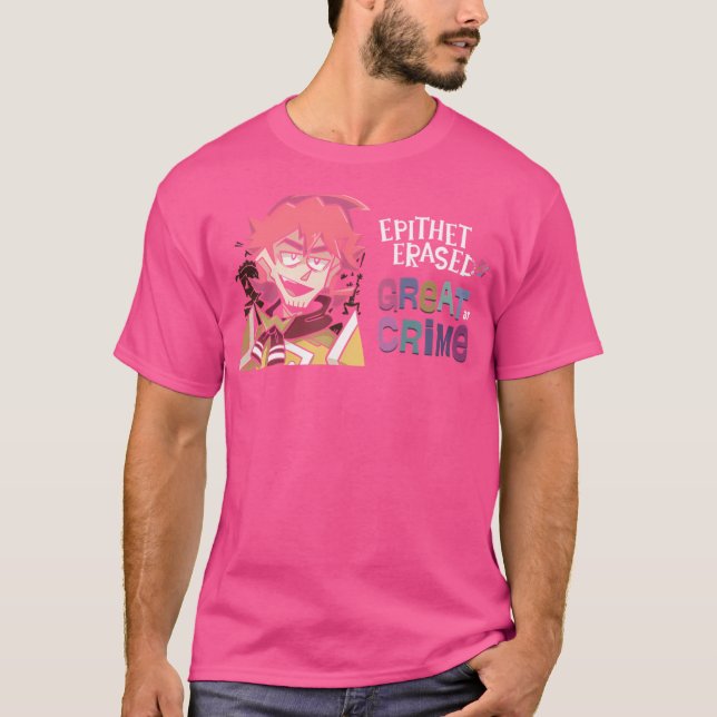 Camiseta Epithet do Crime de excelente Apagado (Frente)