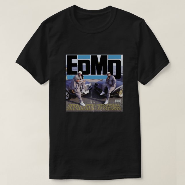 Camiseta EPMD - Assuntos inacabados 1989 (Frente do Design)
