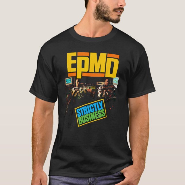 Camiseta EPMD  Negócios a Sério (Frente)