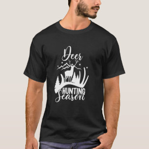 Camiseta Época de caça ao entusiasta do exterior